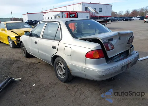 1999 Toyota Corolla Ve из США, поврежденный, VIN 2T1BR12E1XC128924